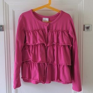 Hanna Andersson 150 cm pink tiered shirt